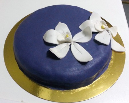 Tarta de Orquídeas